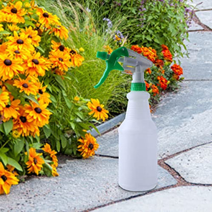 Spray Bottles for Cleaning, 3 Pack,25 Oz Heavy Duty Plastic Adjustable Nozzle Empty Spray Bottles,Refillable Leak Proof Plant Spray Bottle for Cleaning Solutions Hair Plants Industrial