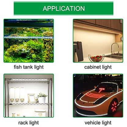 LED Strip Lights Dimmer Switch USB Female to Male Cable with Dimmable Rotary Switch Controller 5V LED Rope Light Switch Adjustable Switch, 2 PCS - color: with USB adapter