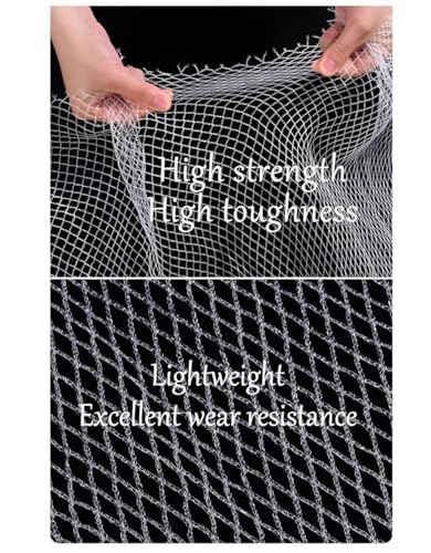 Garden Anti-Hail Netting for Veg Patch, 0.5cm Fine Insect Mesh for Plant Protection Pond Fruit Cage Flowers and Row Crops, Reusable, Various Sizes(4x20m) - size: 4x20m
