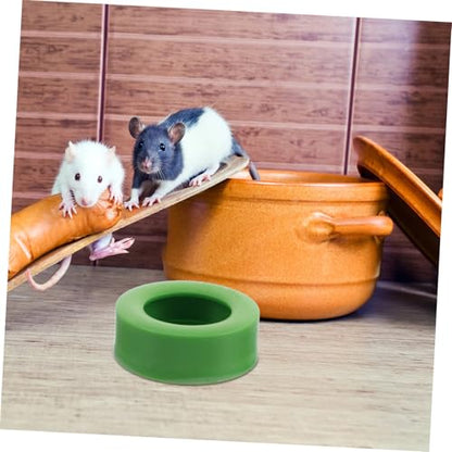 YARNOW 6pcs Reptile Feeding Bowl Spill-Resistant Design Escape Prevention for Bearded Dragons Geckos Lizards Detachable Bottom Easy to Clean Small Reptile Food Dish