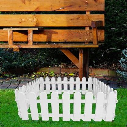 Beaupretty 4Pcs Outdoor Tortoise Enclosure Fence Plastic Pet Playpen Panels Garden Safety Fence for Turtles and Small Animals Yard Use