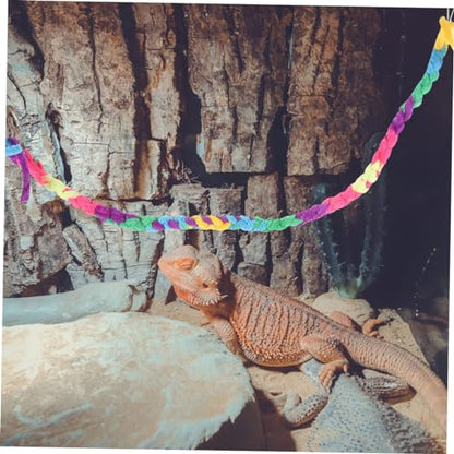 KESYOO 2Pcs Crab Climbing Vine Reptile Terrarium Decor Climbing Rope for Crabs Lizards and Geckos and Reusable Habitat Accessory