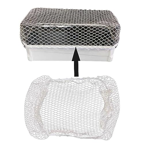 Aquarium Escape Proof Netting Cover - Elastic Water Resistant Nylon Turtle Tank Escape Net for Terrarium Reptile Habitat - size: Small