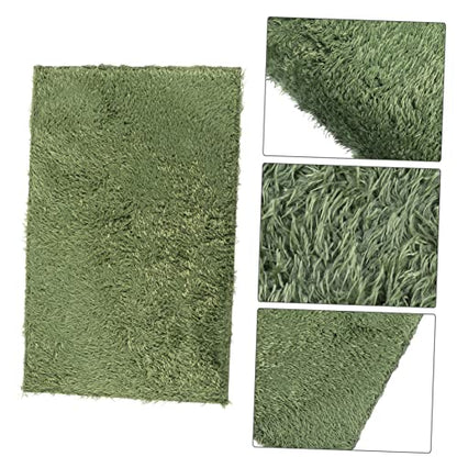 VICASKY Terrarium Liner Bedding 2pcs Moss Reptile Carpet Perfect for Lizards Beards Iguanas