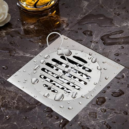 2 Pcs Drain Lifing Hooks for Shower, Drain Key Stainless Steel Drains Grate Puller Lift Out Keys for Easy Shower Drains Cleaning, Rustproof DrainGrate Puller for Showers, Bath, Sink Daily Cleaning