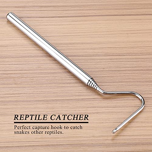 Snake Hook,16.5-68cm Snake Hook Extensible Snake Catcher Hook Adjustable Snake Tong for Catching, Controlling, or Moving Snakes