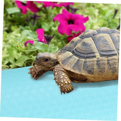 Totority Reptile Carpet Substrate Pad for Terrarium Tank Washable Foldable Bedding Liner for Bearded Dragon Gecko Lizard Snake and Tortoise Habitat Portable Reptile Tank Mat
