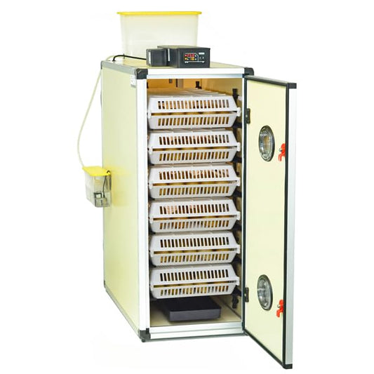 Hatching Incubators Without Turners – 180 Egg Hatcher Cabinet with Digital Humidity Control & Active Periodic Cooling | Chicken & Quail Egg Hatcher for Final Hatch Stage by Hatching Time - size: 180 Eggs, style: Egg Hatcher Only
