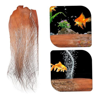 5 Sheets Natural Tree Bark for Fish Breeding and Garden Decor for Aquariums and Planting Unique Aesthetic for Home and Office Spaces