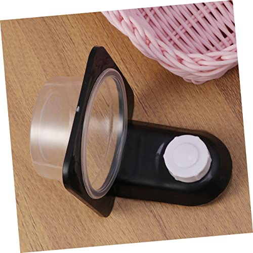 Hemoton 3pcs Tortoise Food Dish for Reptiles Reptile Water Bowl Suction Cups Feeder Bowl for Tanks