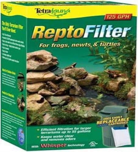 TetraFauna ReptoFilter for Frogs, Newts & Turtles - size: 125 GPH