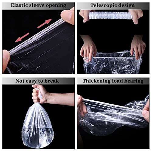 BNOSDM 50 PCS Disposable Rabbit Cage Liner Plastic Guinea Pig Cage Bedding Hamster Litter Pan Bags Universal Toilet Film for Bunny Chinchilla Ferret Hedgehog Small Animals (47") - color: Transparent-50 Pcs