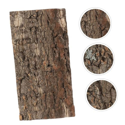 3pcs Bark Background for Reptile Terrariums Decor for Fish Tanks Comfortable Habitat for Snakes Lizards More