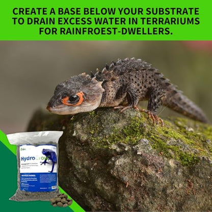 The Bio Dude HydroGrow V2 6 quarts Drainage Layer for Tropical bioactive terrariums