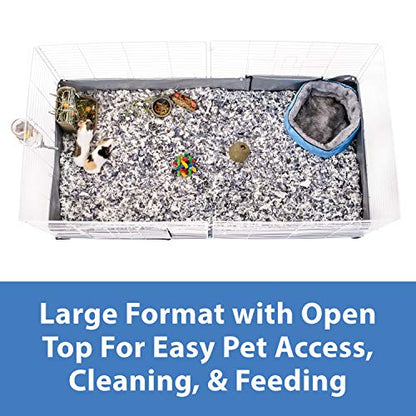 Kaytee Open Living Pet Guinea Pig or Rabbit Habitat, 60" x 30" - size: 60.0"L x 30.0"W x 19.0"H