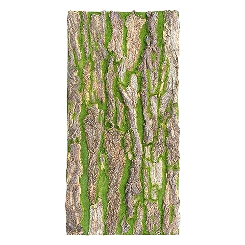 Artificial Moss Bark, Fake Moss Wall | Reptile Terrarium Background, Simulation Fake Moss Sheet for Crafts, Home Decoration Cork Moss Mat (Size : 50x100cm(19 3/4 x 39 3/8in)) - size: 50x100cm(19 3/4 x 39 3/8in)