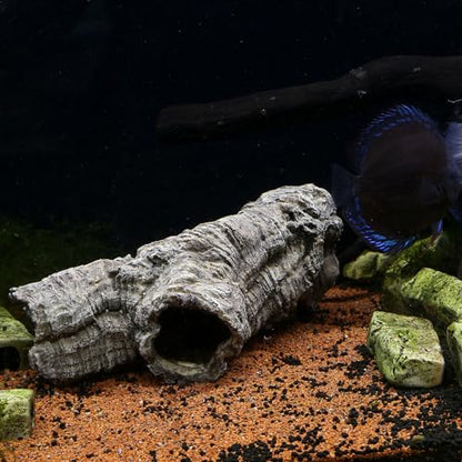 LYL LEYOULAND Large Reptile Hide, 12”, Aquarium Decor, Territorial Fish Hideaway, Hideout House, Reptile Decoration Fish Tank dec