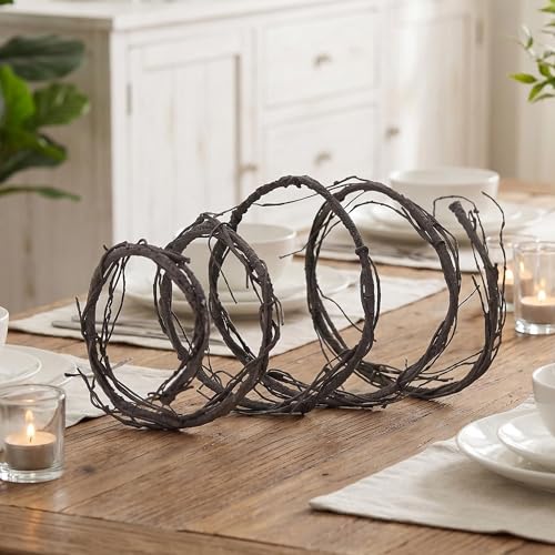 118" Bendable Artificial Grapevines Garland Tree Branches(S) | Wall Hanging Fake Cherry Blossom Vines Reptile Plants Twigs Wreath for Garden Outdoor Halloween Creepy Ceiling Decoration - size: Small