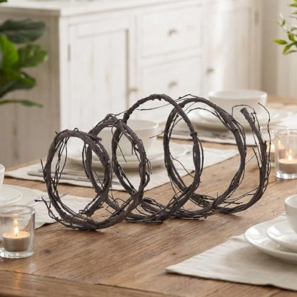 118" Bendable Artificial Grapevines Garland Tree Branches(S) | Wall Hanging Fake Cherry Blossom Vines Reptile Plants Twigs Wreath for Garden Outdoor Halloween Creepy Ceiling Decoration - size: Small