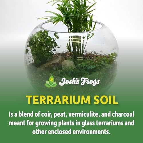 Josh's Frogs Sprig & Stone Terrarium Soil for Open and Closed Terrariums (4 Quart) - size: 4 Quart