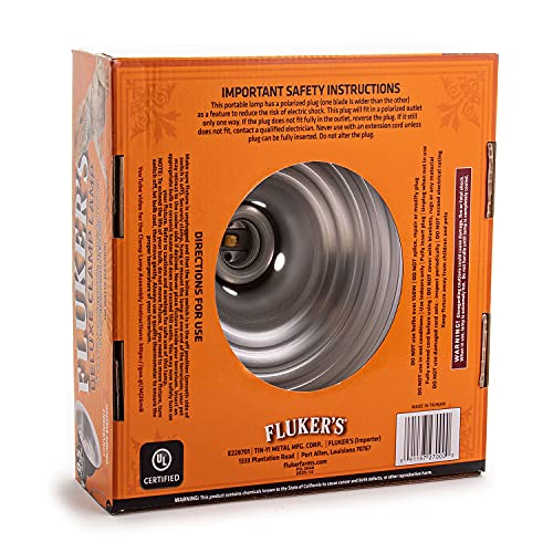 Fluker's Repta-Clamp Lamp, Heavy Duty Clamp Light For Reptile Tanks and Terrariums, UL/CUL Approved, Great for Reptile Basking, 150-Watt Maximum with On/Off Switch, 8.5" - size: 8.5 Inch (Pack of 1), style: Repta-Clamp Lamp with Switch for Reptiles