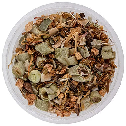 Healthy Herp Veggie Mix Instant Meal for Reptiles - Nutritious Bearded Dragon Accessories, Bearded Dragon Food - Made in USA - Quick Prep, for Box Turtles, Lizards, Tortoises - 7 x 0.16 oz (4.6g) Cups - size: 1.12 Ounce (Pack of 1), style: 7-Pack Cups