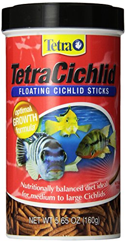 TetraCichlid Floating Cichlid Sticks 5.65 Ounces, Nutritionally Balanced Diet - size: 5.65 Ounce (Pack of 1)