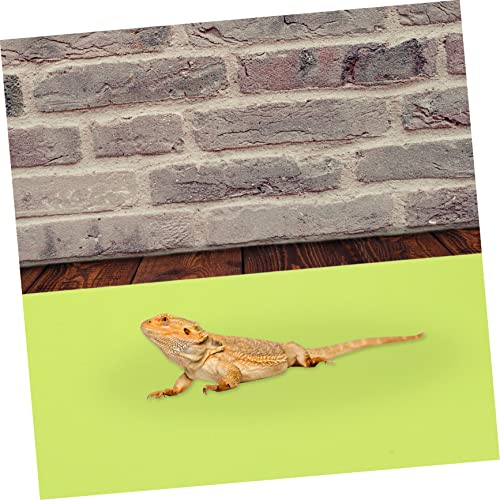 Toddmomy 2pcs Reptile Carpet for Terrarium Reusable Substrate Mat for Snakes Turtles and Lizards - size: 150X45CM