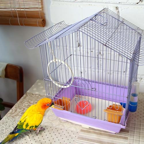 Drydiet 100 ft x 11 Inch Bird Cage Liner Disposable Cages Cushion Pad Mat Precut Absorbent Bird Cage Paper Large Parakeet Cage Liners Accessories for Pet Animal Bird Parrot (White) - size: 100 ft x 11 Inch