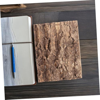 3pcs Realistic Simulated Tree Bark Decor for Reptile Terrariums Lifelike Cork Bark Background with Natural Texture Easy to Install Habitat Enhancement for Lizard Gecko Snake and