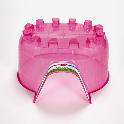 Kaytee Igloo Habitat Hideout For Pet Rabbits, Ferrets, Guinea Pigs, and Other Small Animals, Giant - size: Giant