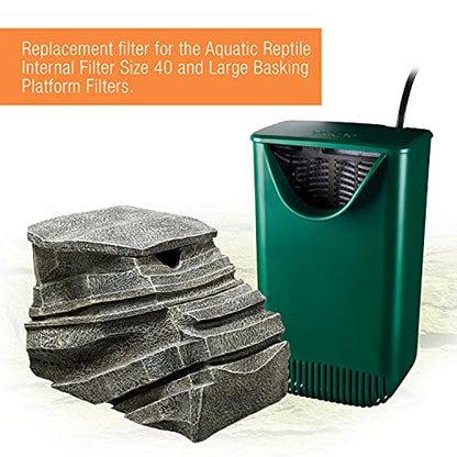 Zilla Reptile Pet Terrarium Water Filter Replacement Cartridge, Large, 3-Pack - size: Large