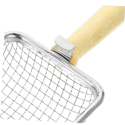 ERINGOGO Reptile Litter Scoop with Handle Efficient Cat Litter Shovel for Easy Cleanup Fine Mesh Sifter Durable Pet Waste Cleaner for Reptile Containers and Cat