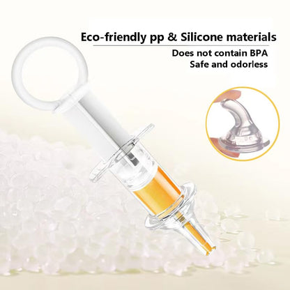 Pet Liquid Feeding Kit Pet Feeding Syringe Soft Tip, Cat Dog Syringe Bottles for Pet Feeding,Pet Medical Feeding Dispenser Tool (White) - color: White