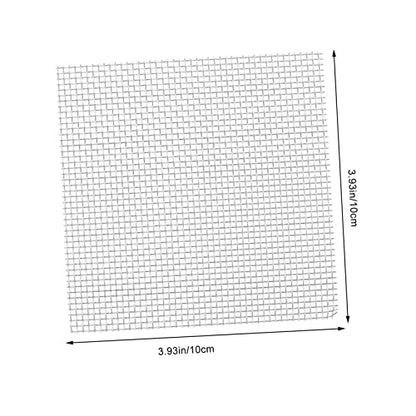 ORFOFE Aquatic Moss Mesh Net Moss Fixed Net Fish Tank Plant Mesh for Aquarium Decor - size: 10x10cm