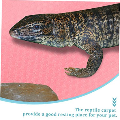 HANABASS Reptile Carpet Mat Reptile Tank Accessories Leopard Gecko Substrate Pad Eva Material Terrarium Bedding