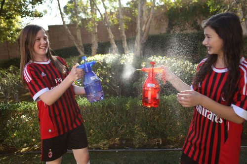Classic USA Misters 1.5 Liter Personal Water Mister Pump Spray Bottle - color: Red