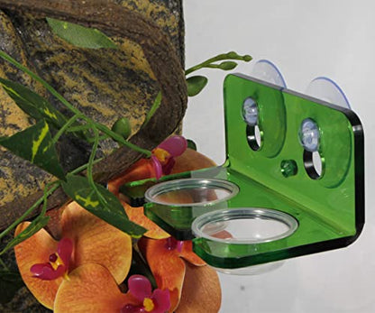 100Pcs Crested Gecko Food Dish, 0.5oz Plastic Reptile Feeding Cups - size: 100Pcs