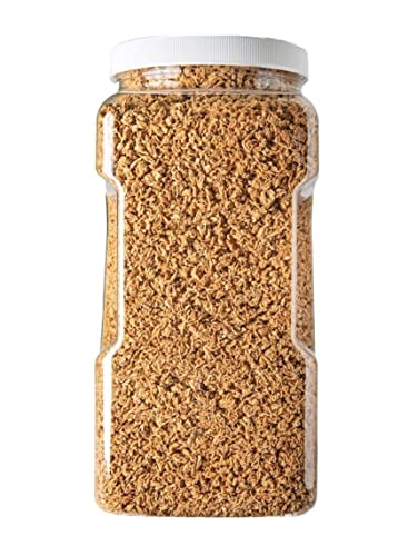 Mysis Shrimp-Freeze Dried Floating Small Mysis Shrimp for All Tropical Fish, Marines, Baby Turtles, Baby Koi & Ponds…2oz Small Jar
