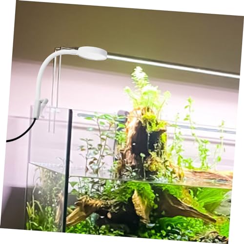 Sosoport Aquarium Led Light Clamp Fish Tank Lamp for Daily Use Easy to Install Lightweight for Aquatic Plants and Reptile Farming