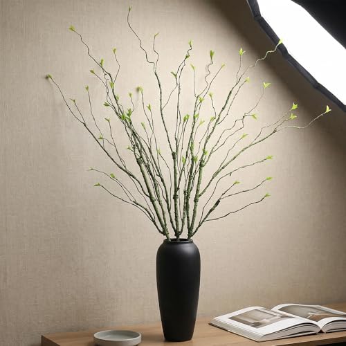 3pcs 49 inch Artificial Evergreen Vine Branches for Decoration Wall Tree Artificial Hanging Leaf Plant Indoor and Outdoor Decorative Fake Plants (Dark Green)