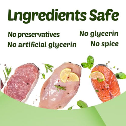 Turtle Food - 3 in 1 Freeze-Dried Meat – Chicken, Duck & Salmon – Natural Treats for Turtles, Cats & Dogs – Human-Grade Real Meat
