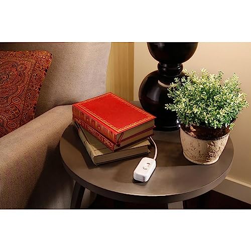 Lutron Credenza LED+ 100-Watt Plug-In Lamp Dimmer Switch, TTCL-100H-BL, Black - color: Black