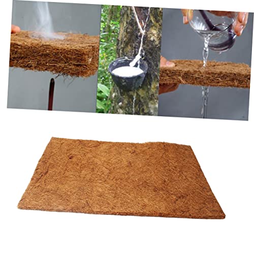 Breathable Terrestrial Bedding Liner Reptile Mat Coir Sheet Lizard Tank Bedding - size: Size 1