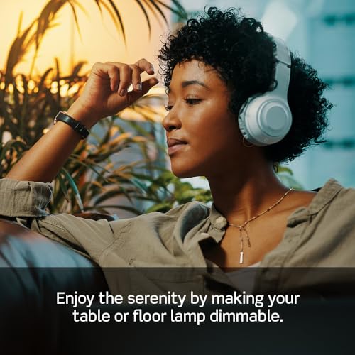 Leviton Table Top Plug in Lamp Dimmer for Dimmable LED, Halogen and Incandescent Bulbs, TBL03-10W, White - color: White, size: 1 Pack