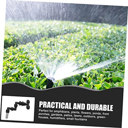 Garneck Reptile Tank Mister Spray Head for Ecological Landscape Universal Nozzle for Moss and Plants Adjustable Fine Mist Sprayer for Terrarium and Garden Use