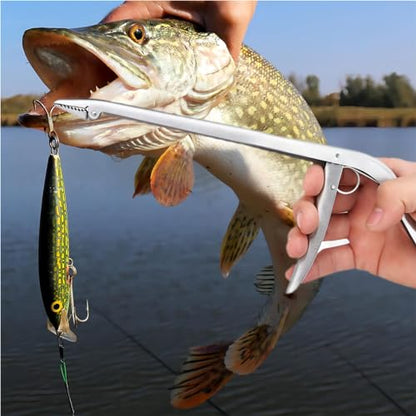 Fish Hook Remover Tool Stainless Steel Fish Dehooker Freshwater Saltwater Fishing Pliers 11-1/2 inch - style: Hook Remover