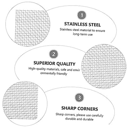Totority 10pcs Aquarium Decorative Moss Mesh Net Fish Tank Plant Moss Carpet Fixed Net