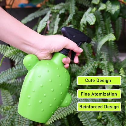 Plant Mister Spray Bottle，Spray Bottle for Indoor and Gardens, Continuous Water Mist Sprayer for Plants, Flowers, Cleaning (green 750ml/25oz) - color: green 750ml/25oz
