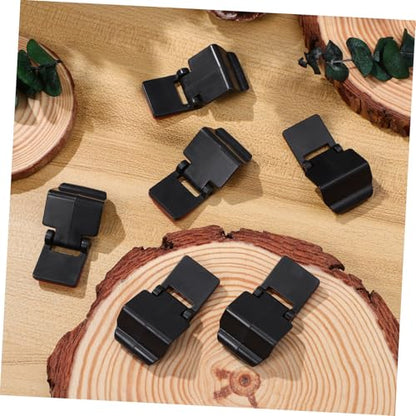 HEMOTON 6pcs Reptile Feeding Tank Lock Buckles Lightweight Escape Clips for Turtle Terrarium for Glass Aquariums and Insect Boxes Durable and Ventilated Design